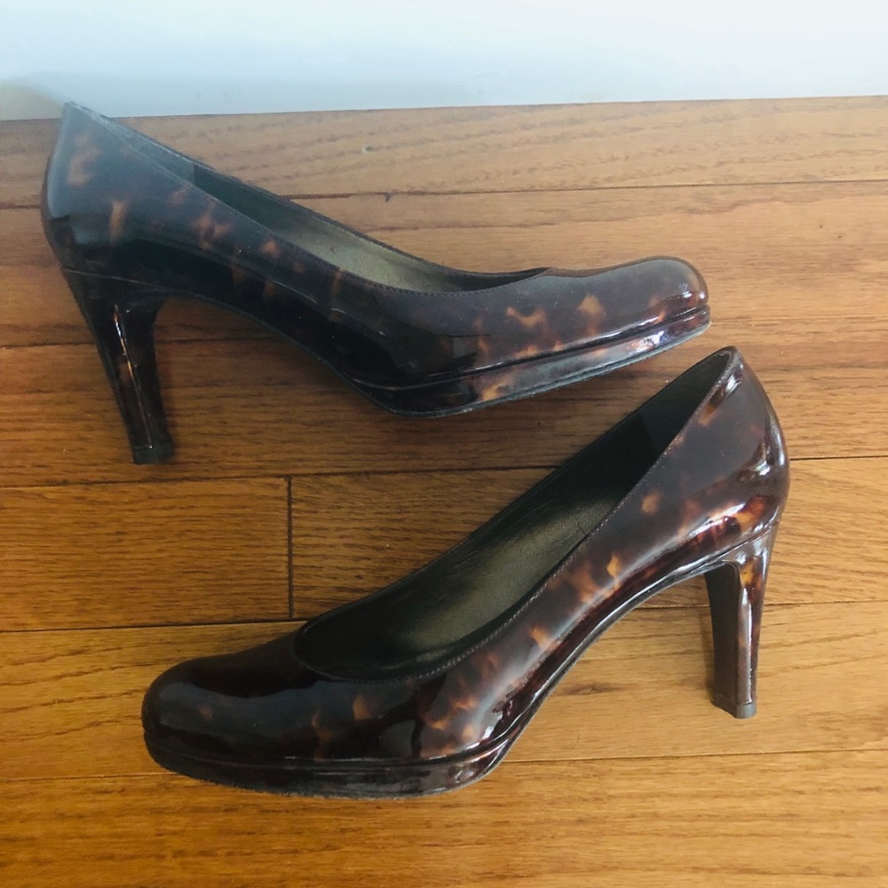 Stuart Weitzman Tortoise Shell Pumps - image 3
